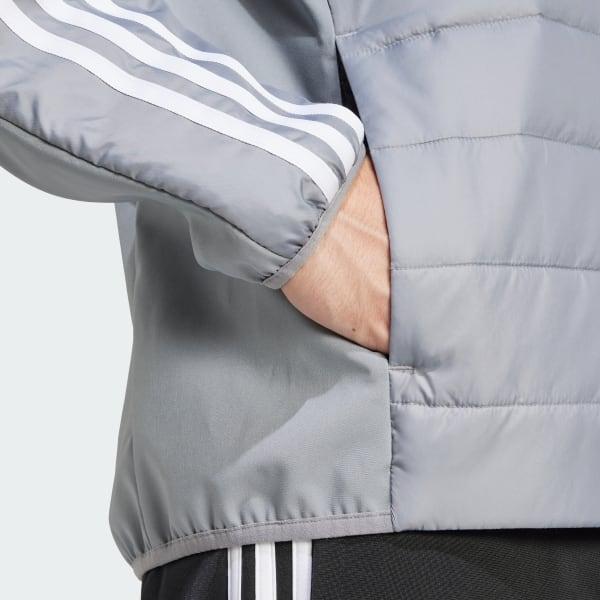 Essentials 3-Stripes Insulated Hooded Hybrid Jacket Product Image