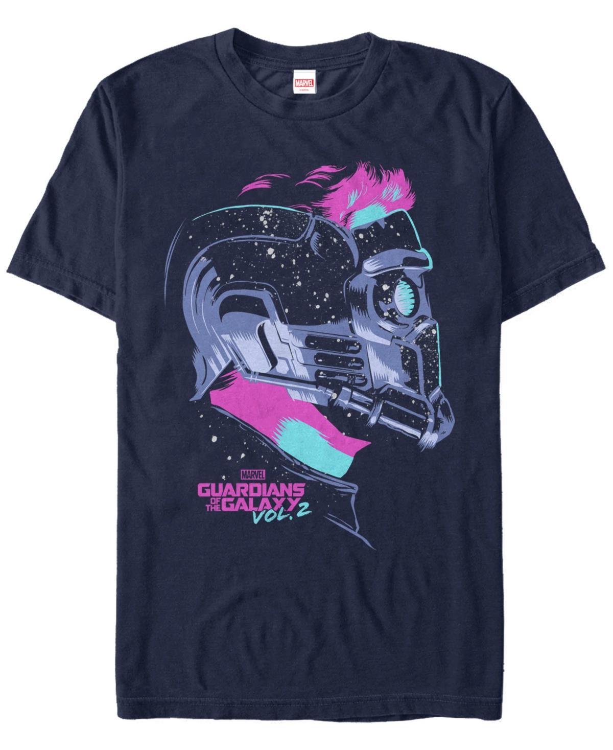 Mens Guardians of the Galaxy Vol.2 Star Lord Tee Black Product Image