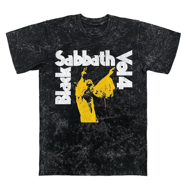 Mens Black Sabbath Vol. 4 Mineral Wash Graphic Tee Product Image