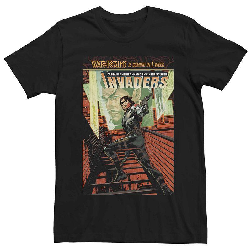 Mens Marvel Invaders Winter Soldier Tee Product Image