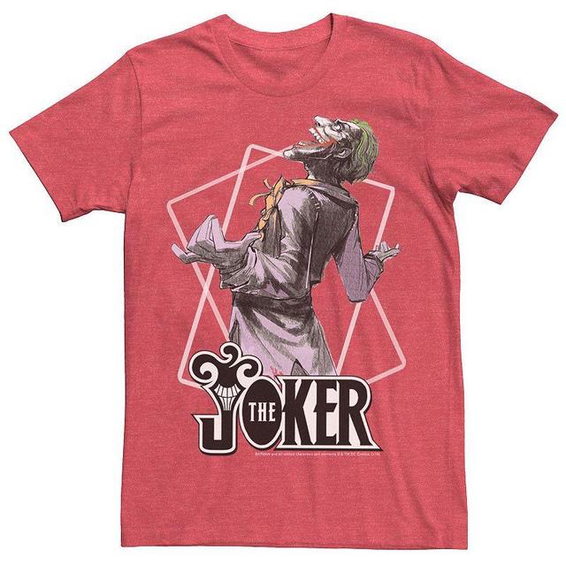 Mens DC Comics The Joker Card Outline Tee Product Image