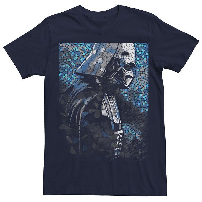 Mens Star Wars Darth Vader Graphic Tee Blue Product Image