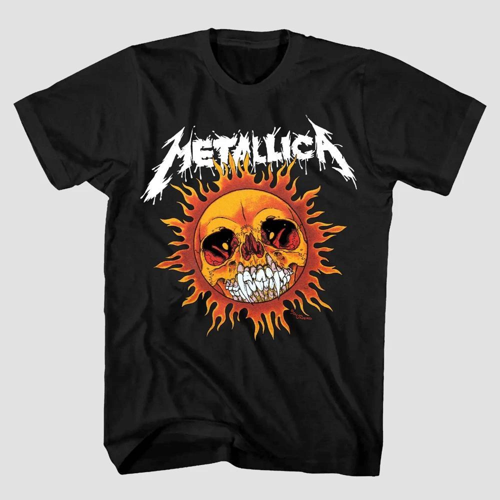 Mens Metallica Short Sleeve Graphic T-Shirt - Black Product Image