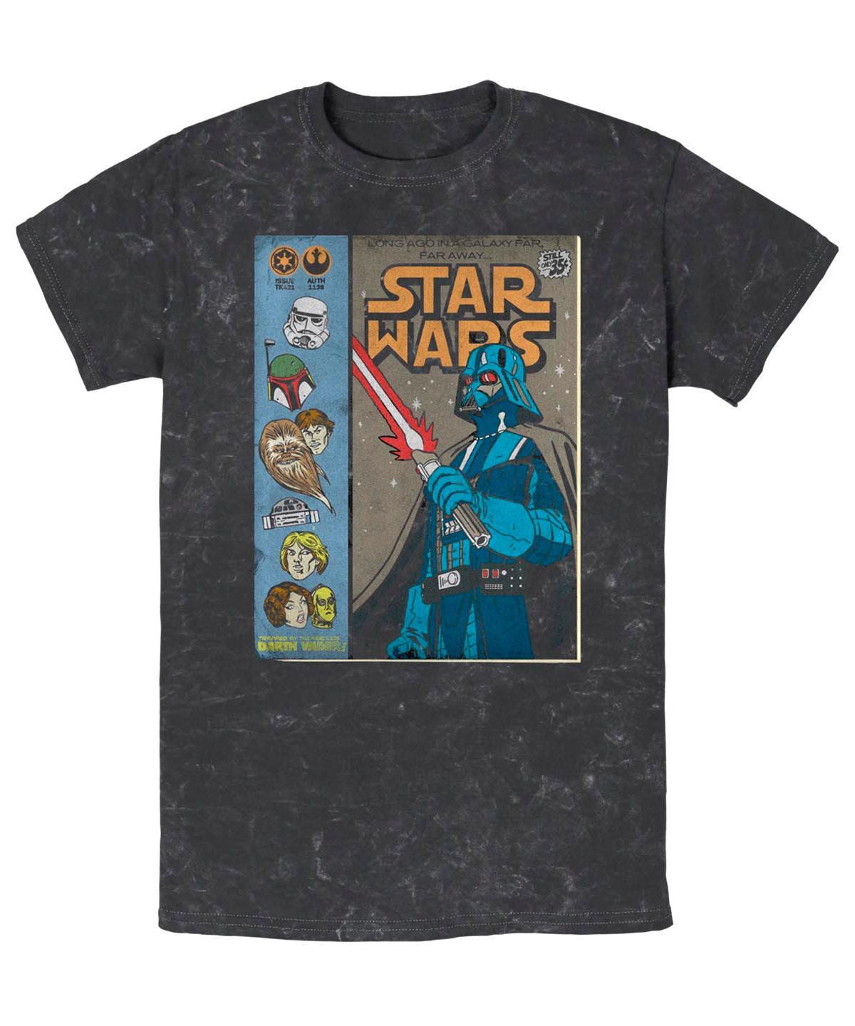 Fifth Sun Mens Star Wars About Face Short Sleeve Mineral Wash T-shirt Product Image