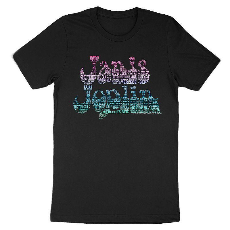 Mens Janis Joplin Tee Black Product Image