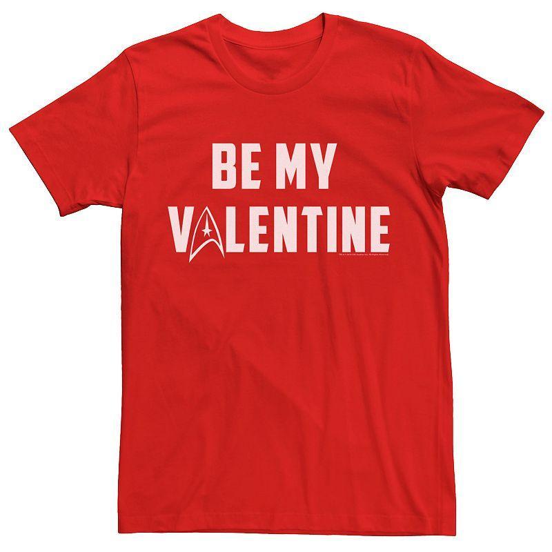 Mens Star Trek Be My Valentine Delta Tee Product Image