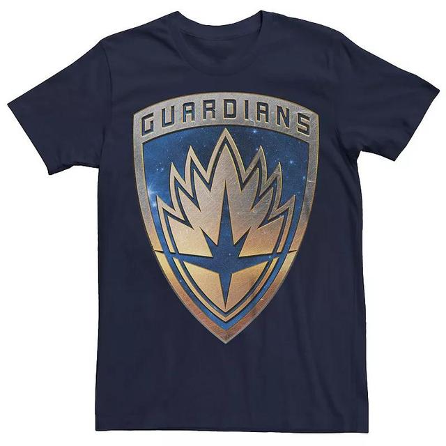 Mens Marvel Guardians Of The Galaxy Vol. 3 Guardians Badge Graphic Tee Blue Product Image