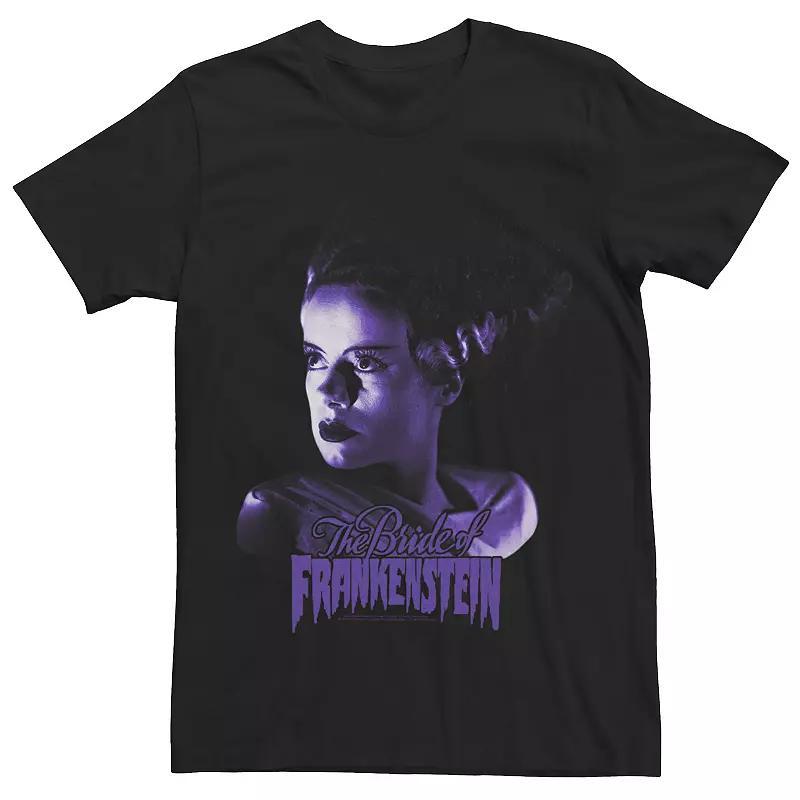 Universal Monsters Mens Bride of Frankenstein Portrait Short Sleeve T-Shirt Product Image