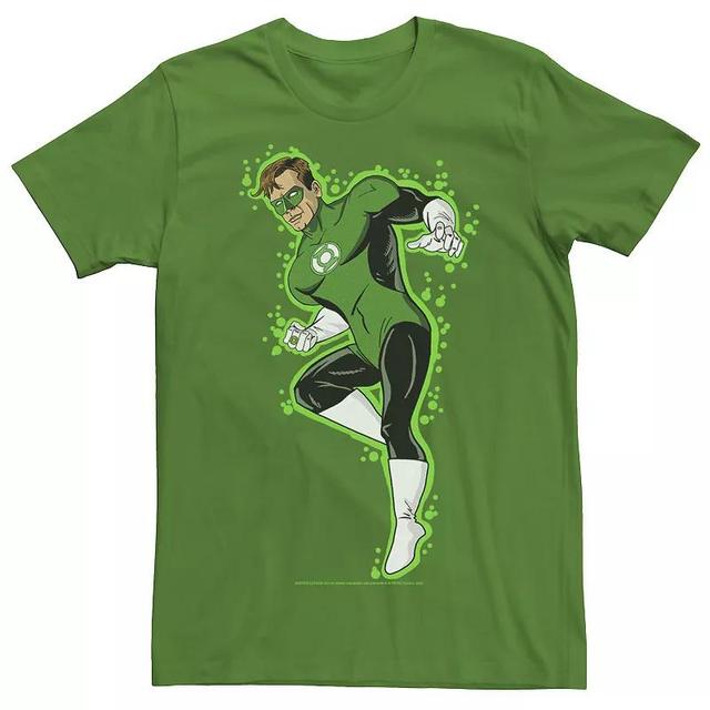 Mens DC Fandome The Green Lantern Flying Portrait Tee Product Image