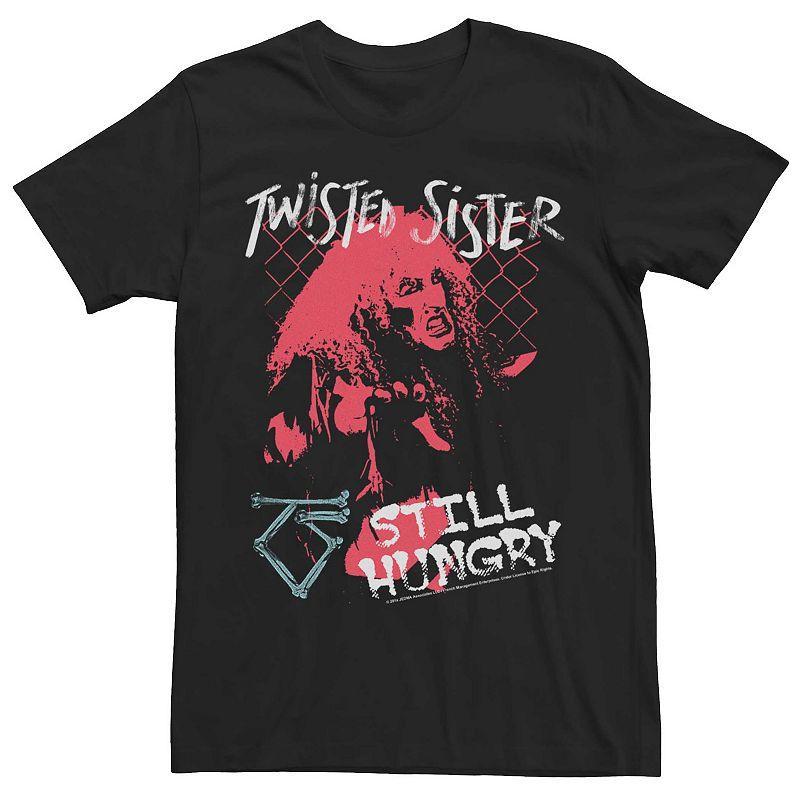 Mens Twisted Sister Dee Snider Still Hungry Red Hue Portrait Tee Product Image