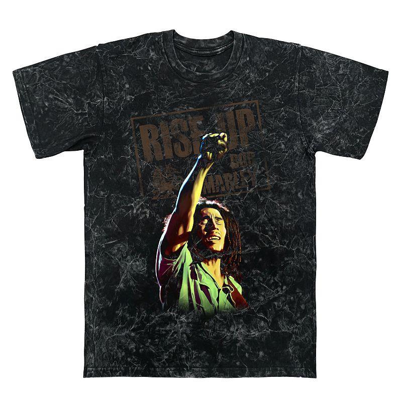 Mens Bob Marley Arms Up Graphic Tee Product Image