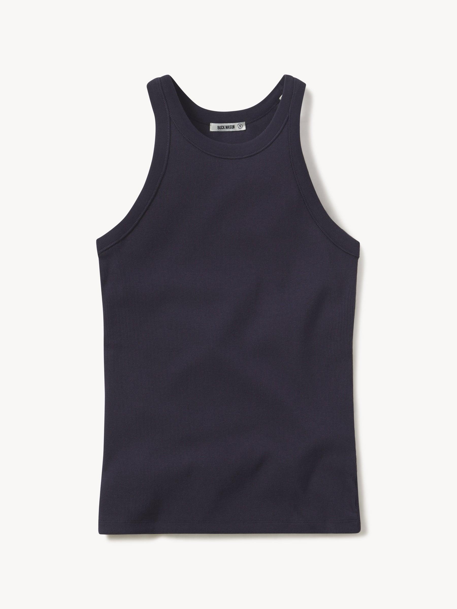 Dark Navy Surplus Rib Tank Product Image