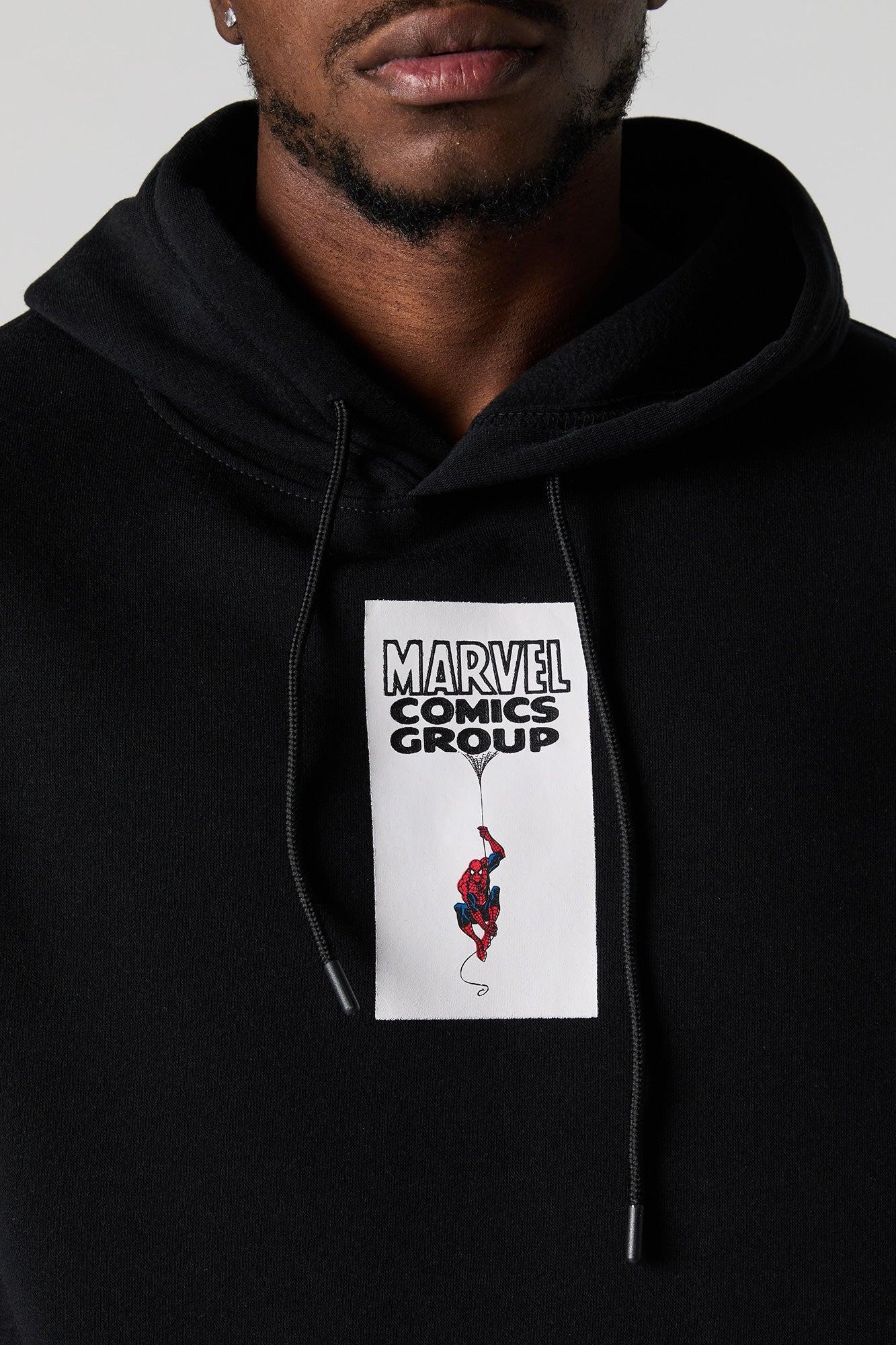 Spider-Man Graphic Fleece Hoodie Male Product Image