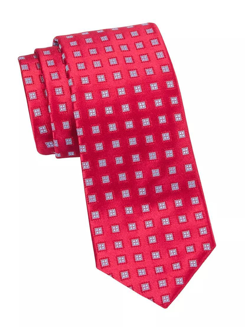 Diamond Woven Silk Tie Product Image