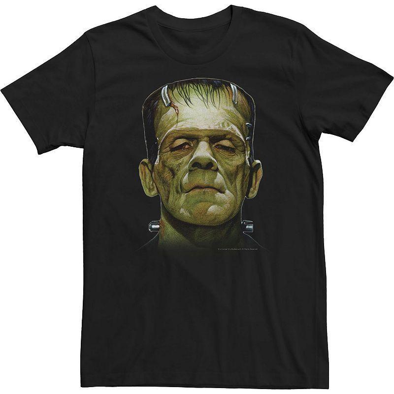 Big & Tall Universal Monsters Frankenstein Big Face Tee, Mens Product Image