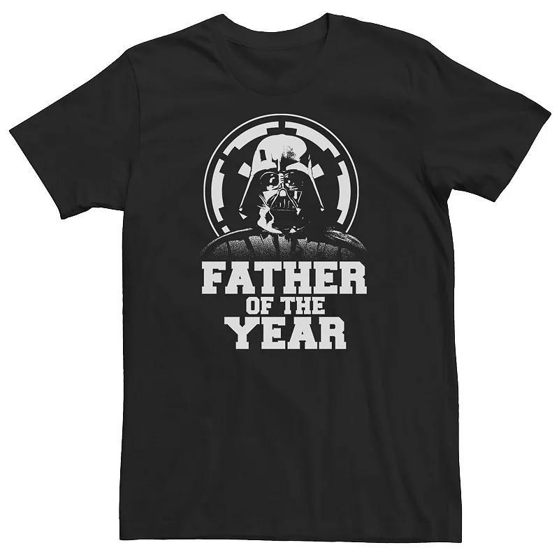 Big & Tall Star Wars Darth Vader Empire Father of the Year Tee, Mens Product Image