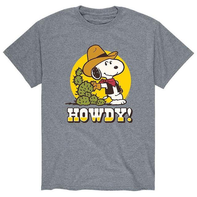 Mens Peanuts Howdy Tee Product Image