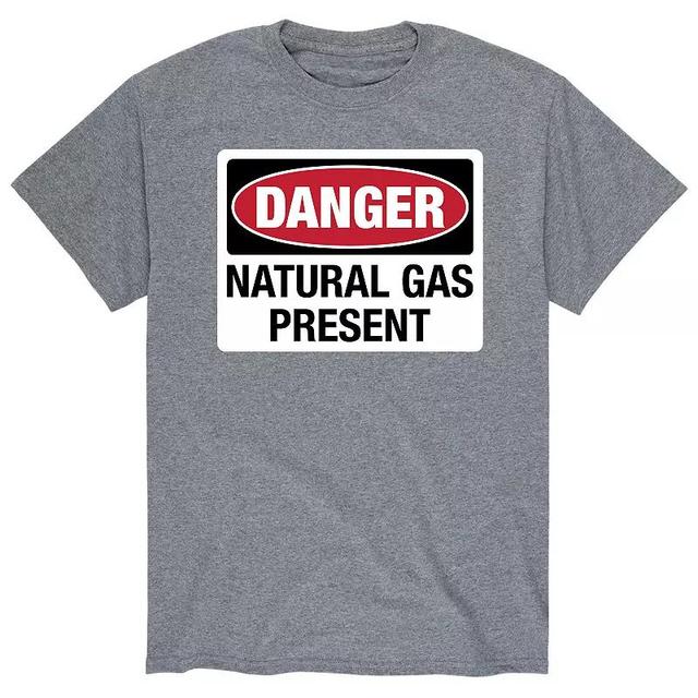 Mens Danger Natural Gas Present Tee Product Image