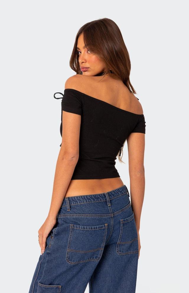 Edikted Women's Jess Off Shoulder Top Product Image