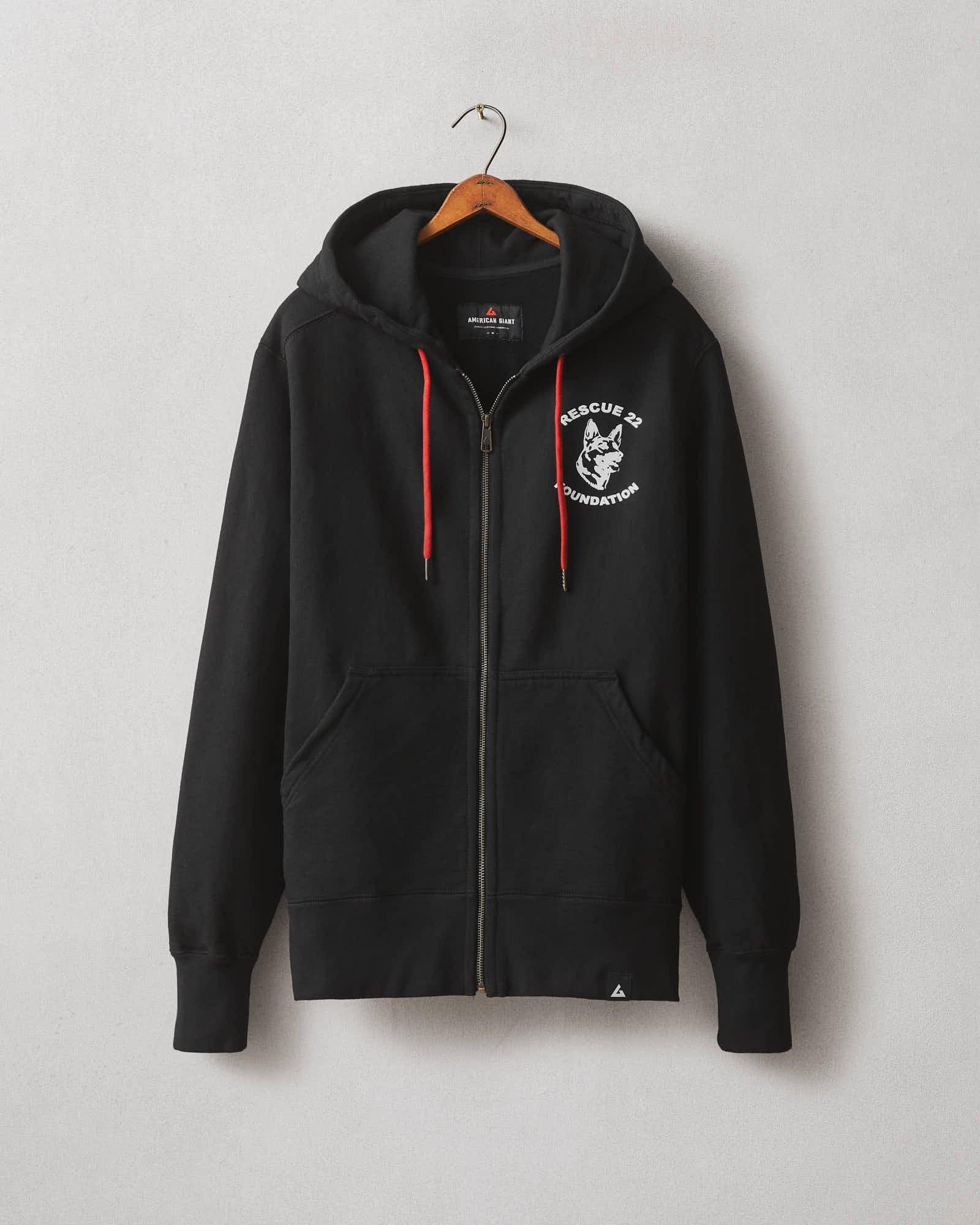 Rescue 22 Classic Full Zip - Black Product Image