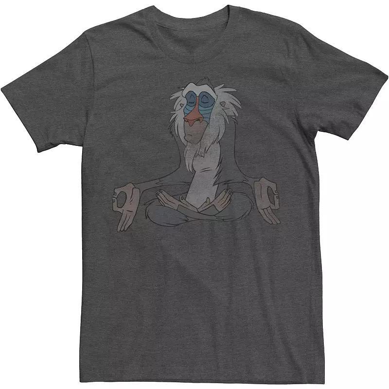 Big & Tall Lion king Slightly Rafiki Tee, Mens Grey Heather Product Image