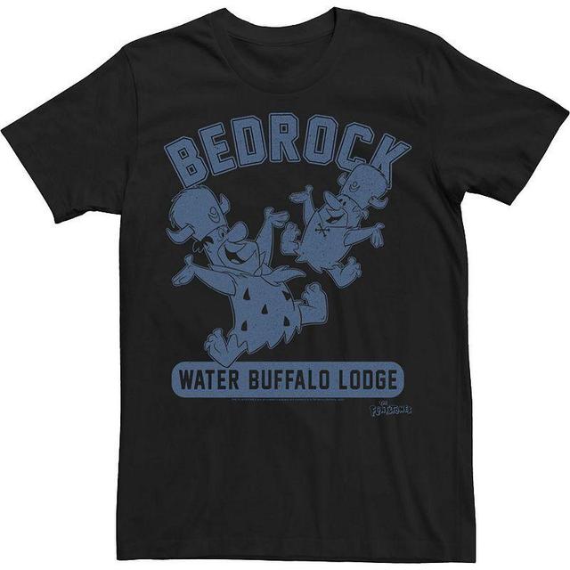 Mens The Flintstones Bedrock Water Buffalo Lodge Collegiate Tee Product Image