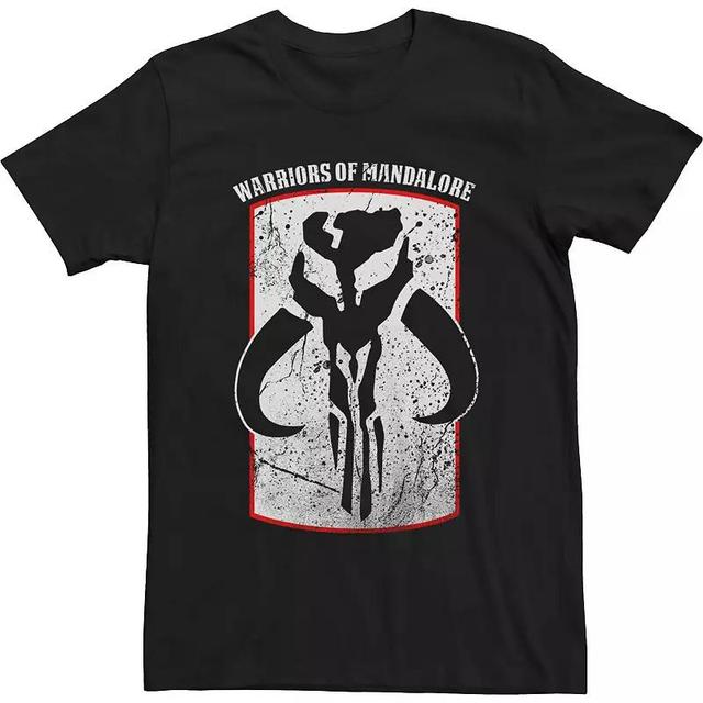 Big & Tall Star Wars Warriors of Mandalore Epic Skull Badge Tee, Mens Product Image