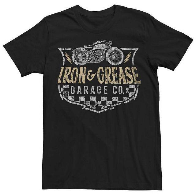 Mens Iron & Grease Garage Co. Graphic Tee Product Image