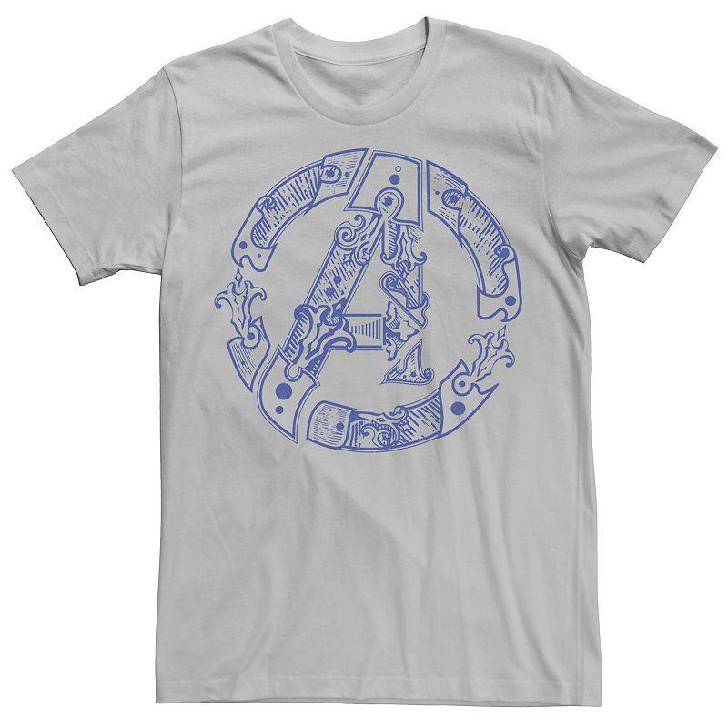 Mens Marvel Avengers Steam Punk Chest Logo Tee Product Image