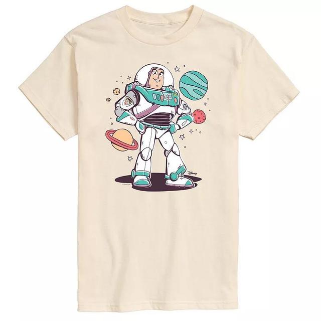 Disney / Pixars Toy Story 4 Mens Buzz and Planets Graphic Tee Product Image