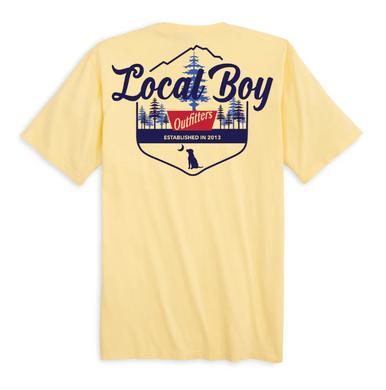 Local Boy® Men's S/S Banana Yellow Banquet T-Shirt Product Image