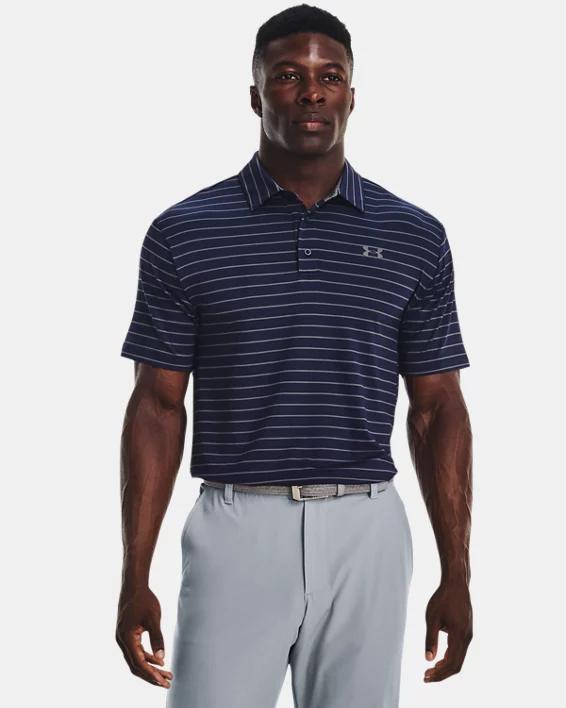 Men's UA Playoff Polo Core Stripe Product Image