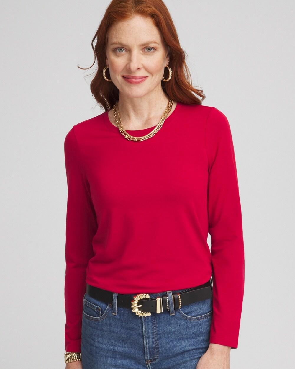 Women's Touch of Cool™ Long Sleeve Tee Product Image