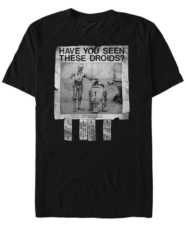 Mens Star Wars Have Seen These Droids Poster Tee Product Image