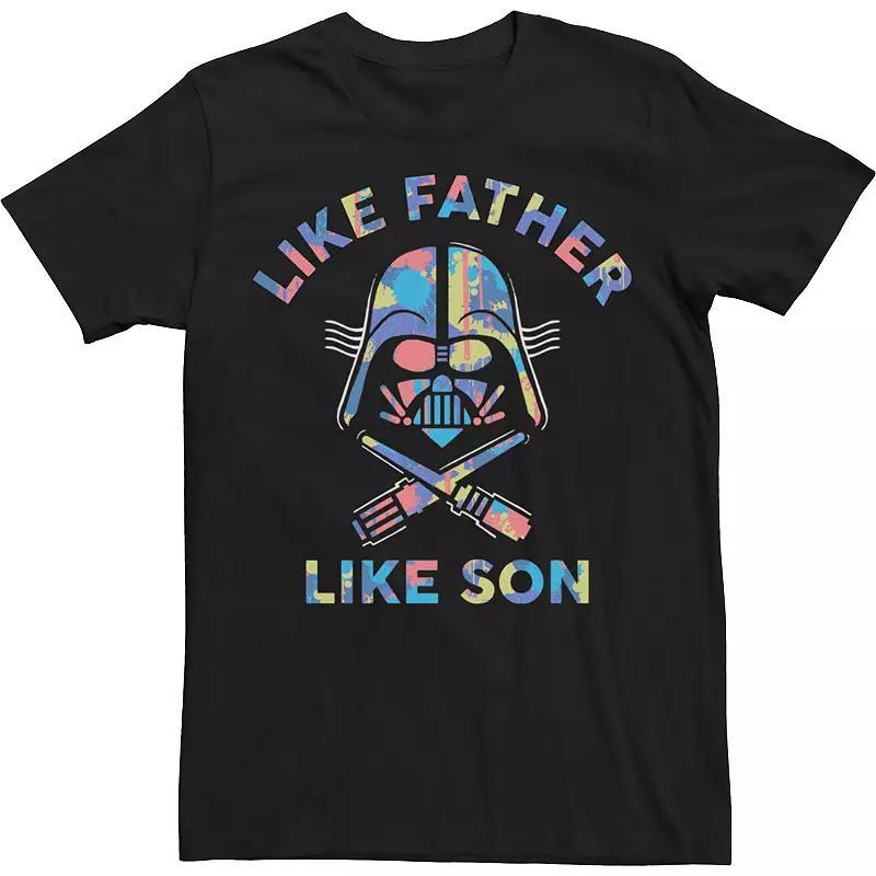 Mens Star Wars Like Father Fathers Day Tee Product Image