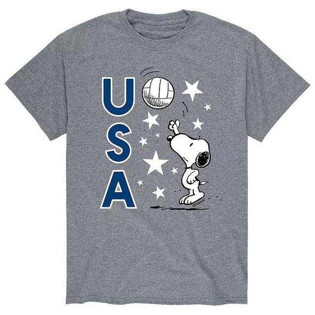 Mens Peanuts USA Volley Tee Product Image