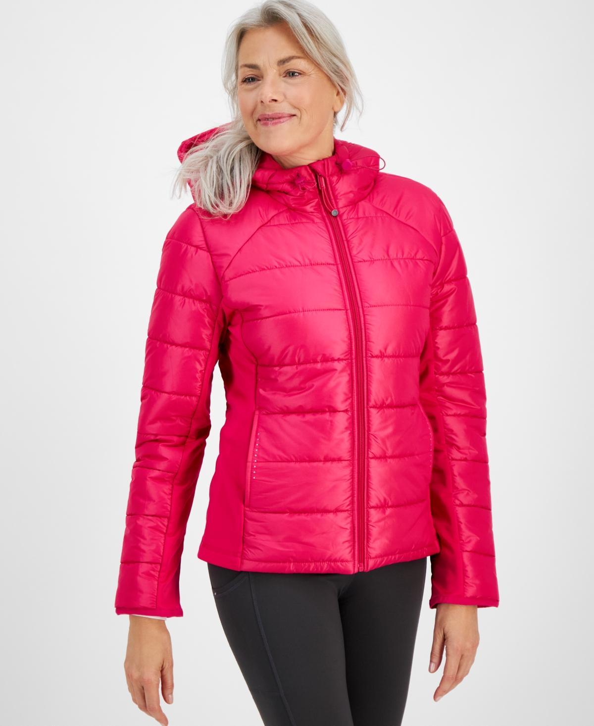 Id Ideology Womens Hooded Puffer Jacket, Created for Macys Product Image