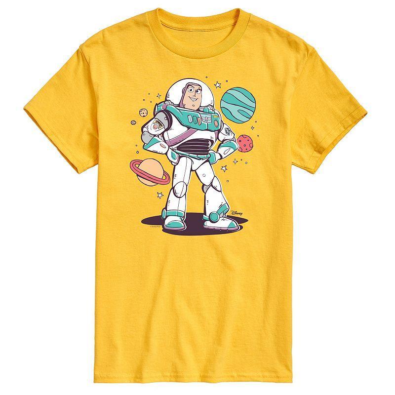 Disney / Pixars Toy Story 4 Mens Buzz and Planets Graphic Tee Product Image