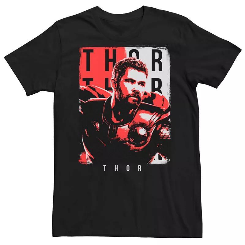 Mens Marvel Avengers Endgame Thor Tonal Poster Tee Product Image