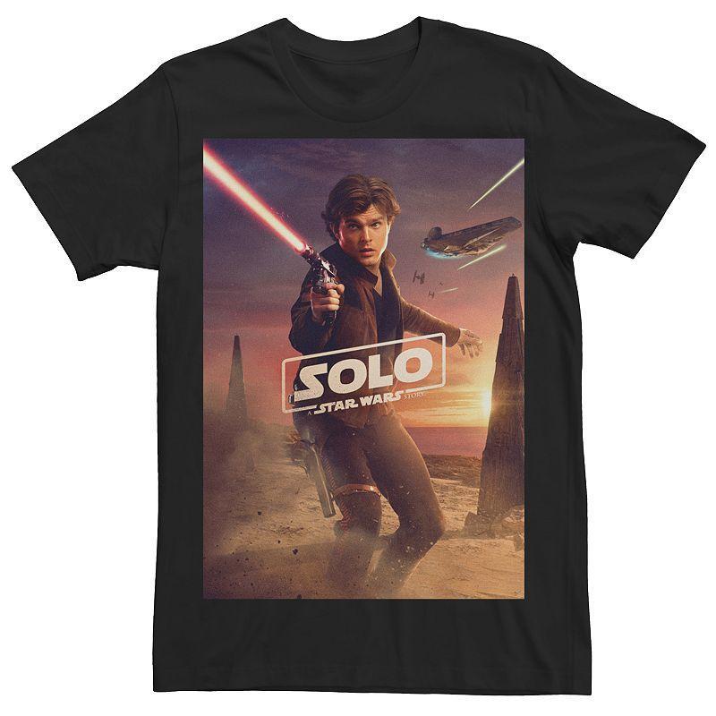 Mens Star Wars Han Solo Poster Tee Product Image