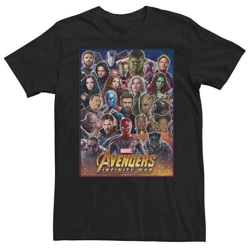 Mens Marvel Avengers Infinity War Together Fight Graphic Tee Product Image