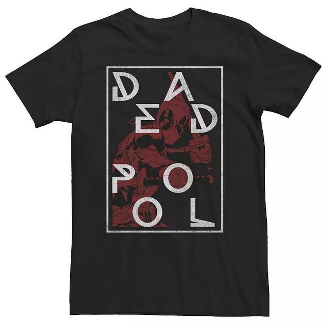 Big & Tall Marvel Deadpool Is Ready For You Urban Streetwear Tee, Mens Product Image