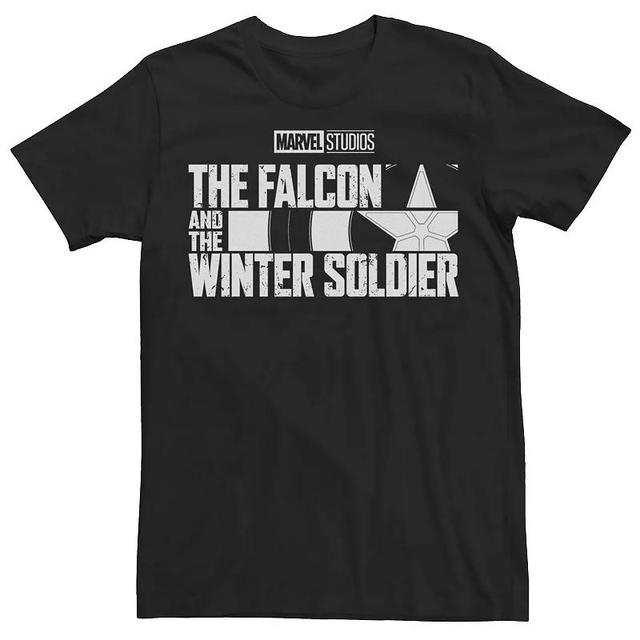 Mens Marvel The Falcon & The Winter Soldier Shield Logo V2 Tee Product Image