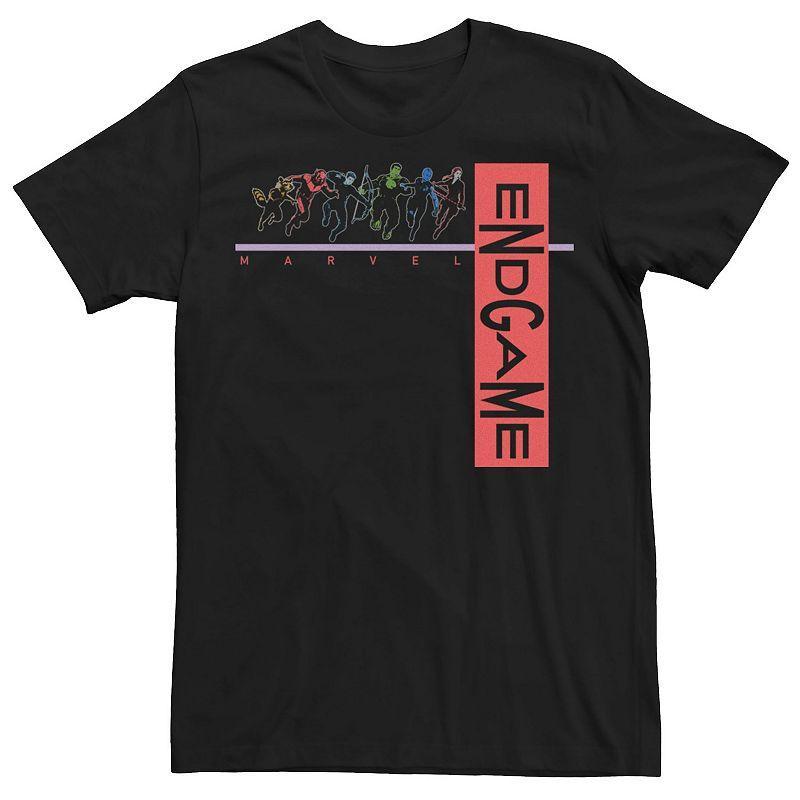 Mens Marvel Avengers Endgame Squad Group Shot Tee Product Image