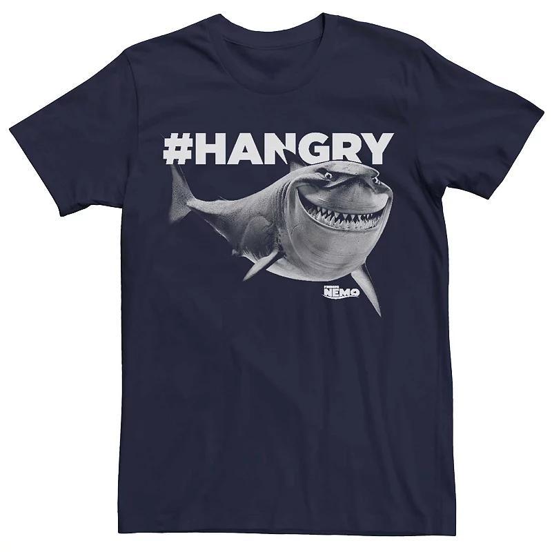 Mens Disney Pixar Finding Nemo Hangry Bruce Graphic Tee Blue Product Image