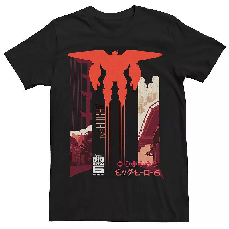 Disneys Big Hero 6 TV Series Baymax Mens In Flight Tee Product Image