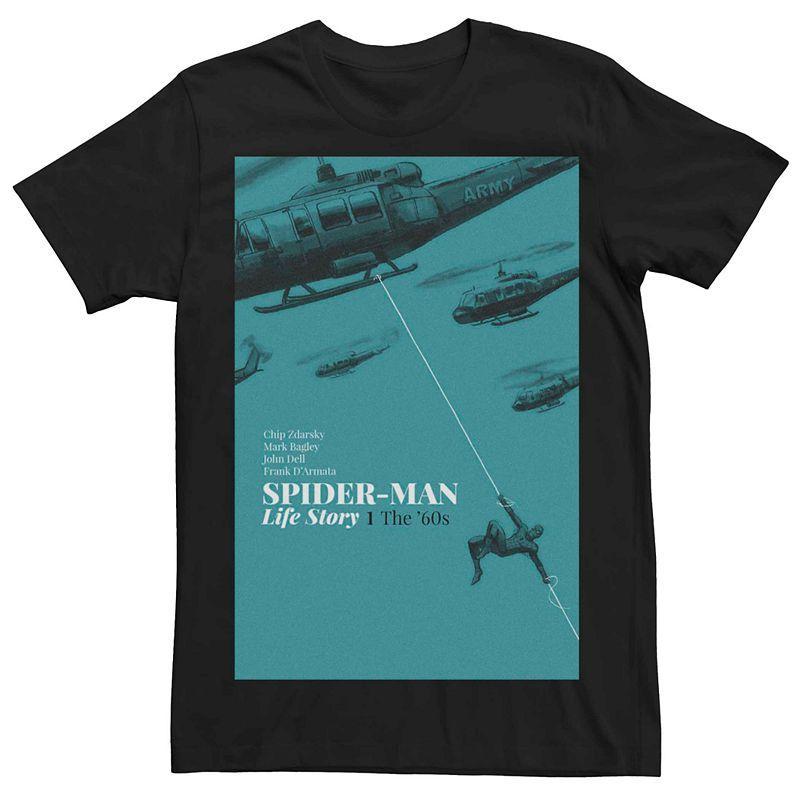 Mens Marvel Spider-Man The 60s Comic Cover Tee Product Image