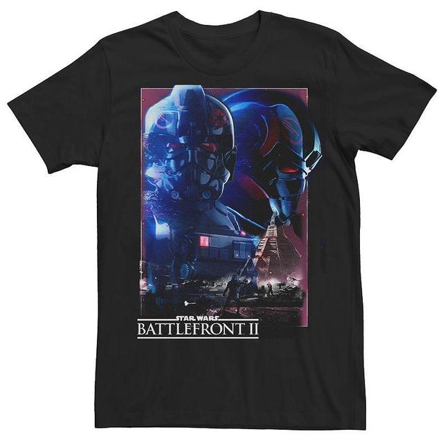 Mens Star Wars Battlefront II Poster View Tee Product Image