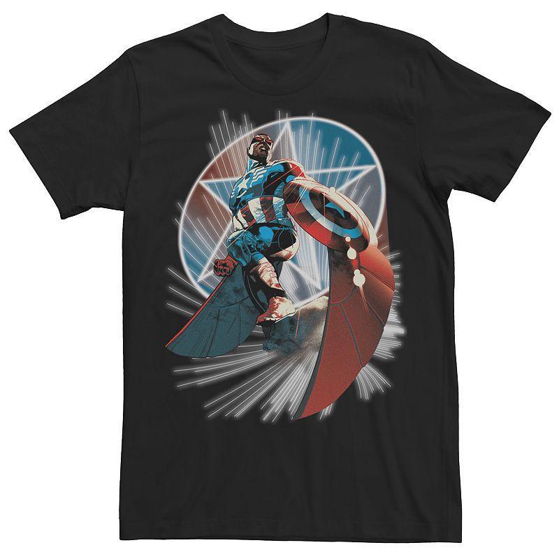 Mens Marvel Now Falcon Now Tee Product Image