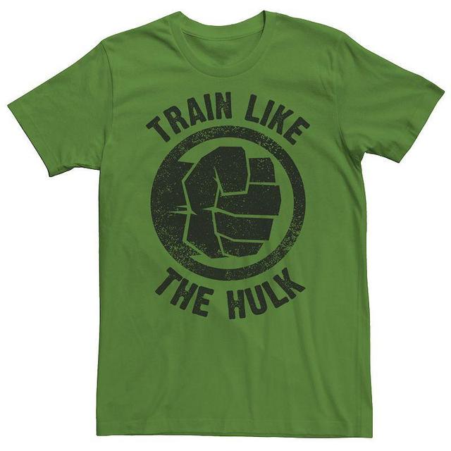 Mens Marvel Train Like The Hulk Emblem Tee Product Image